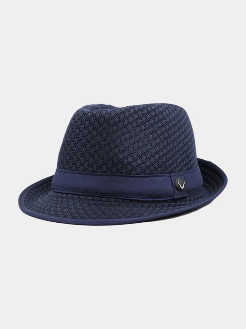 NWT Black Horn Light Weight Classic Soft Summer Cool Mesh Fedora